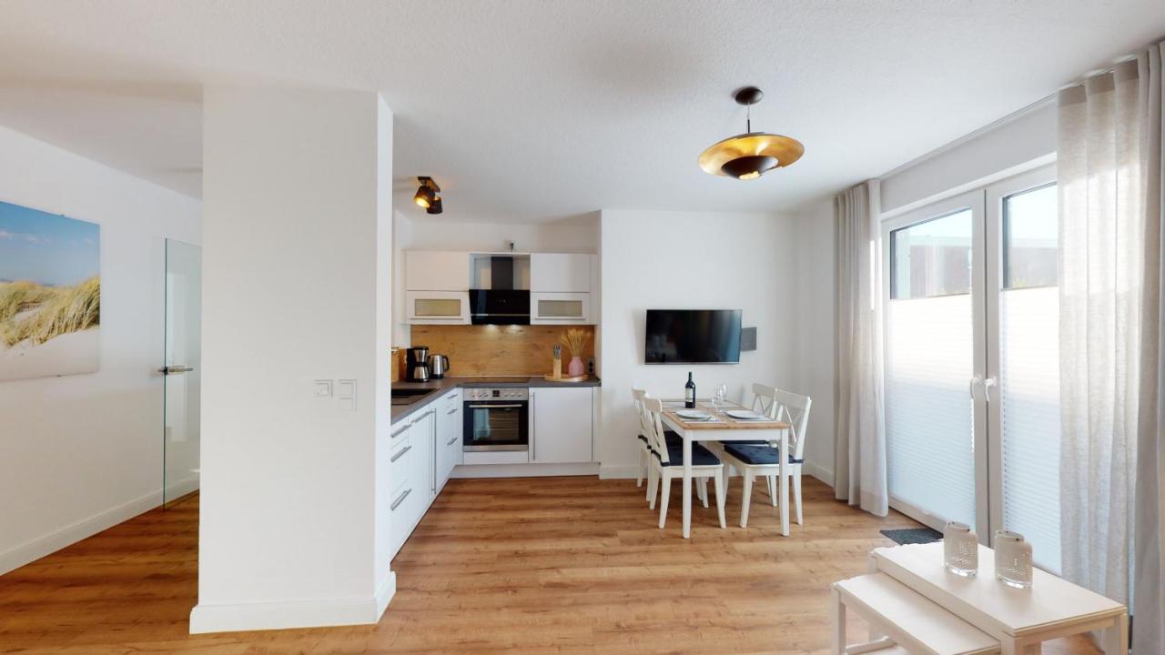 Seeblick Nordlicht, Exklusive Wohnung Mit Terrasse Вангероге Екстериор снимка