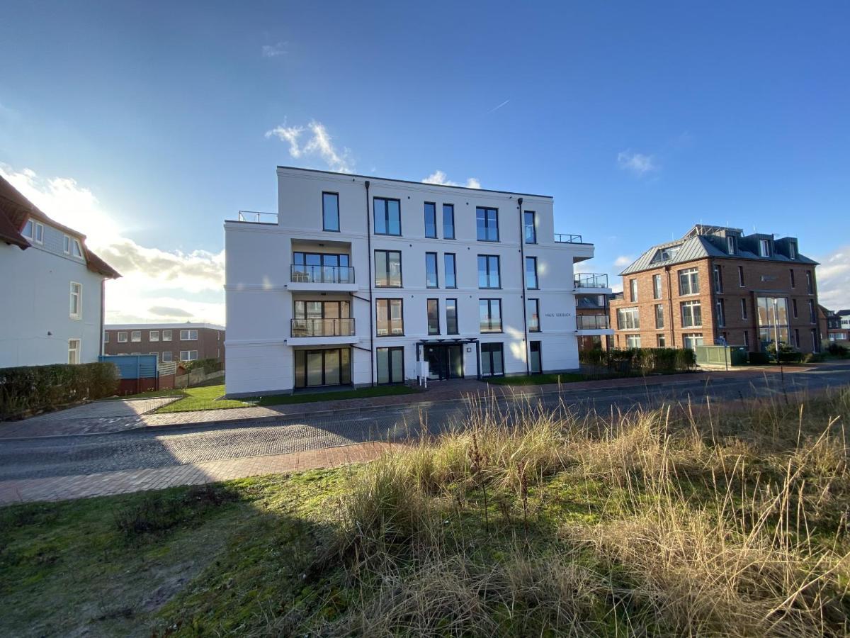 Seeblick Nordlicht, Exklusive Wohnung Mit Terrasse Вангероге Екстериор снимка