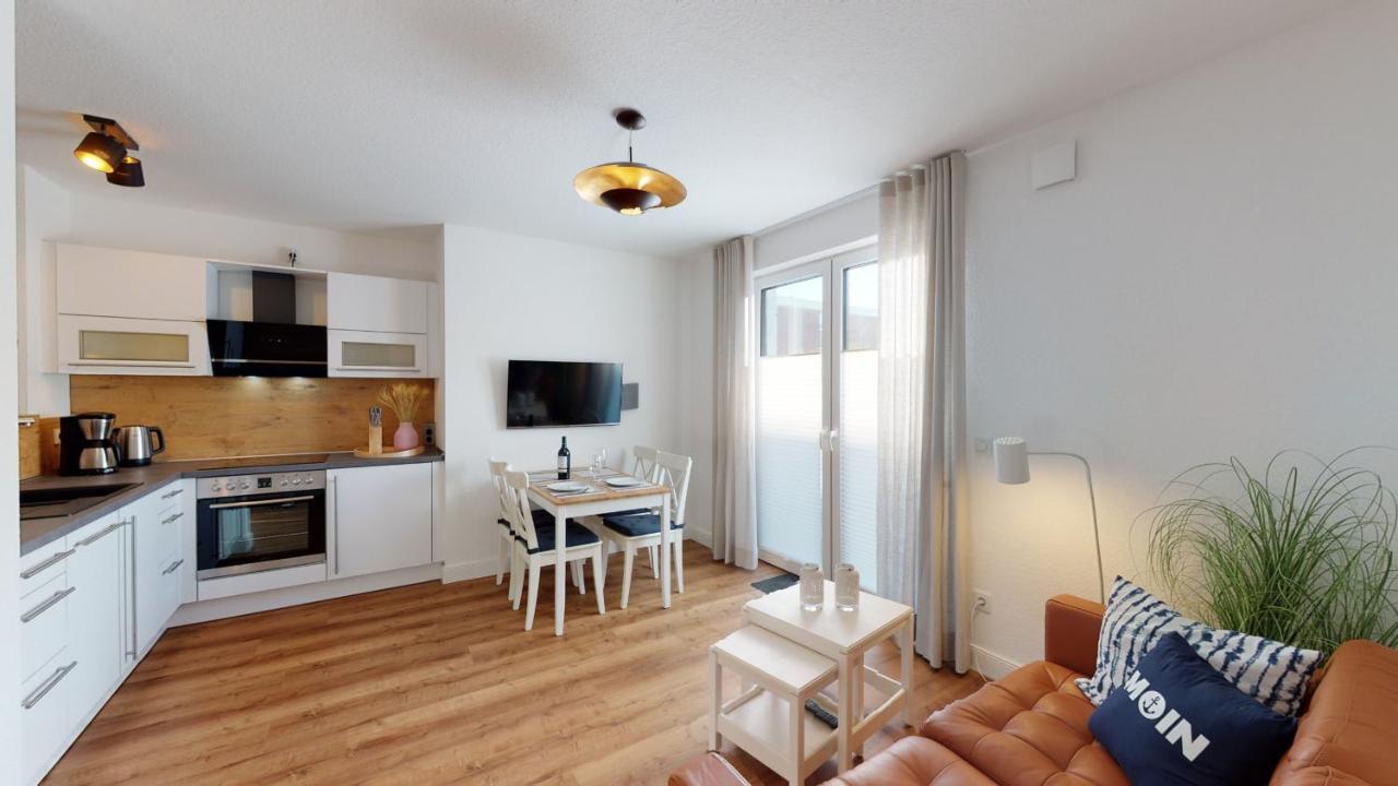 Seeblick Nordlicht, Exklusive Wohnung Mit Terrasse Вангероге Екстериор снимка