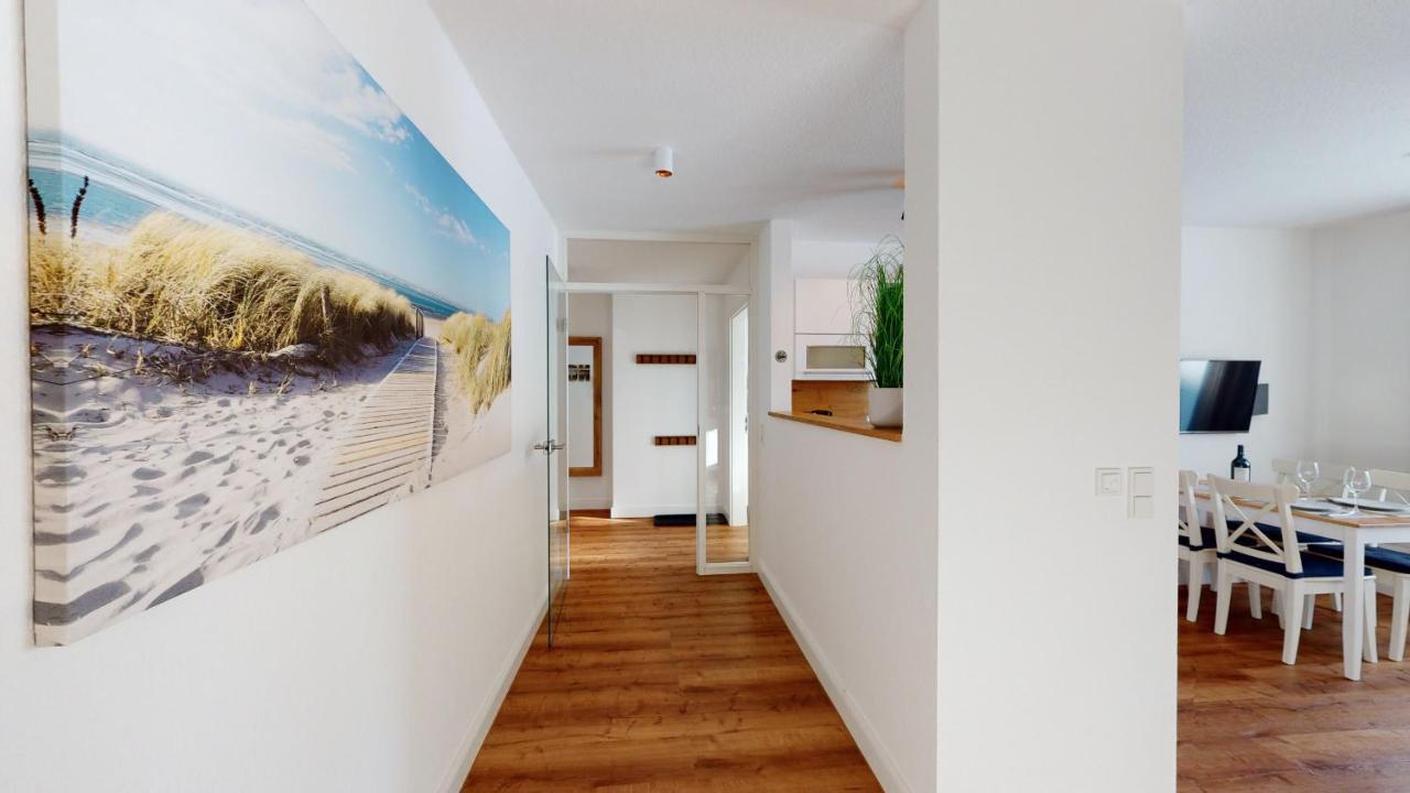 Seeblick Nordlicht, Exklusive Wohnung Mit Terrasse Вангероге Екстериор снимка