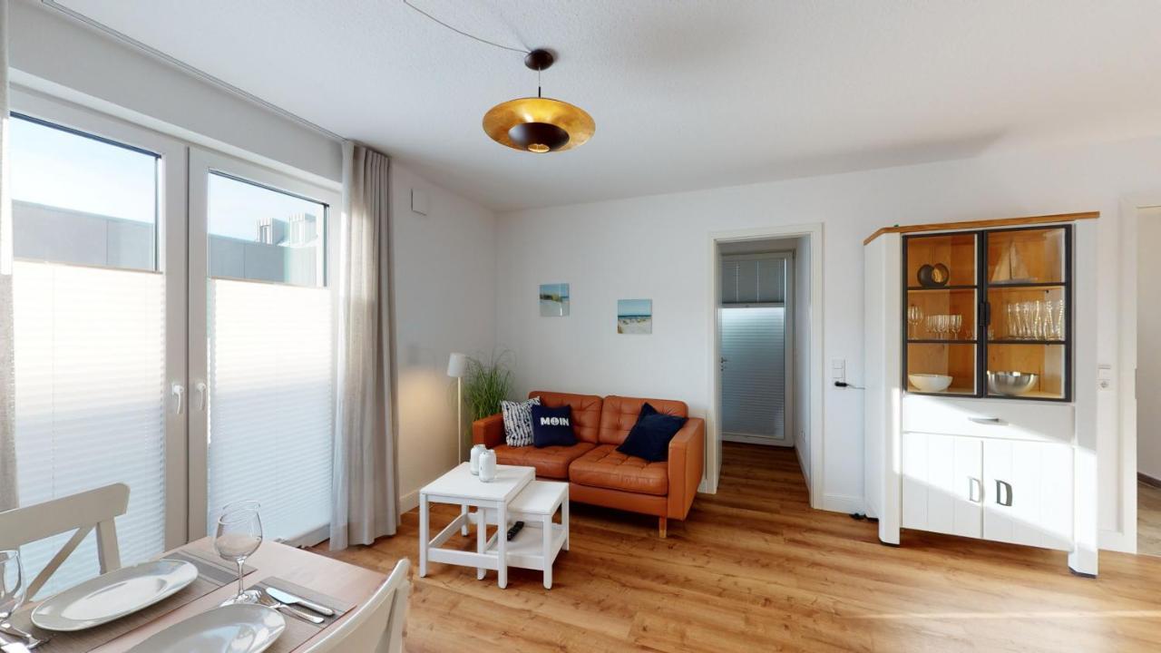Seeblick Nordlicht, Exklusive Wohnung Mit Terrasse Вангероге Екстериор снимка