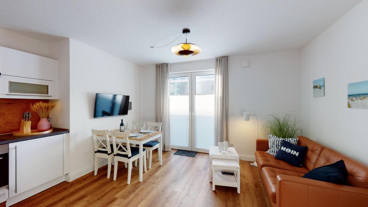 Seeblick Nordlicht, Exklusive Wohnung Mit Terrasse Вангероге Екстериор снимка