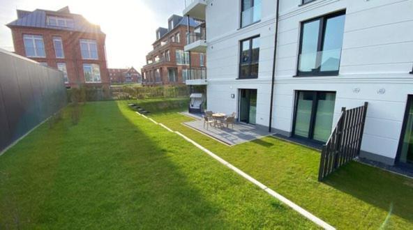 Seeblick Nordlicht, Exklusive Wohnung Mit Terrasse Вангероге Екстериор снимка